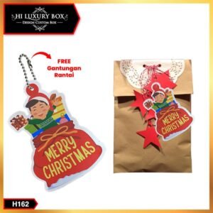 Hangtag Natal|Hangtag Merry Christmas|Hangtag Murah|Hangtag H162