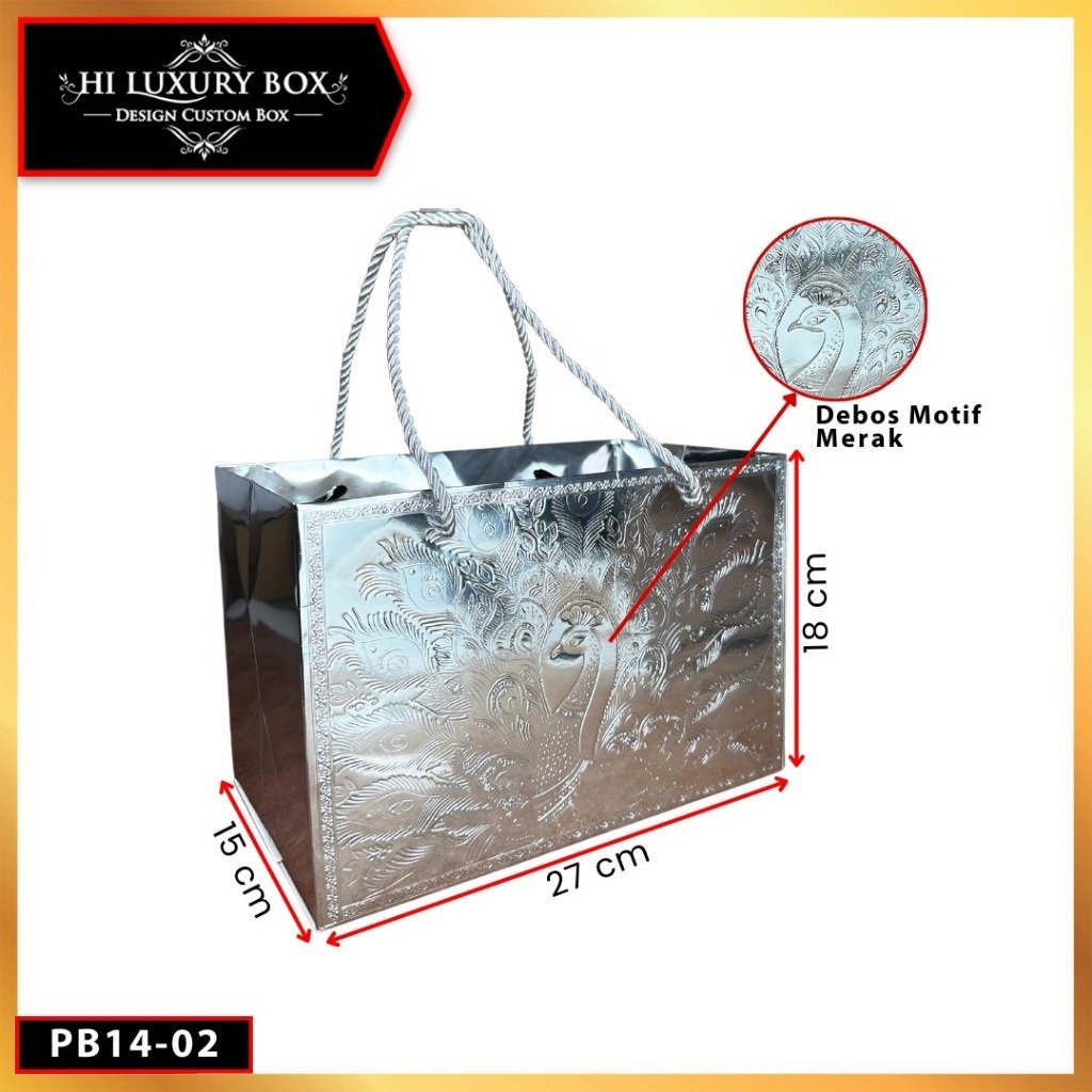 Paper Bag Hadiah Jumbo / Premium Gift Bag / Tas Kado Jinjing /PB14 - Image 3