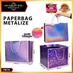 Paper Bag Hadiah Jumbo Premium Gift Bag Tas Kado Jinjing Metalize PB19