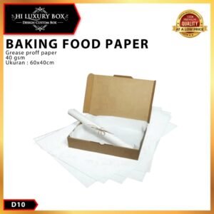 Baking Paper - Kertas Roti - Kertas Panggang - Kertas Anti minyak