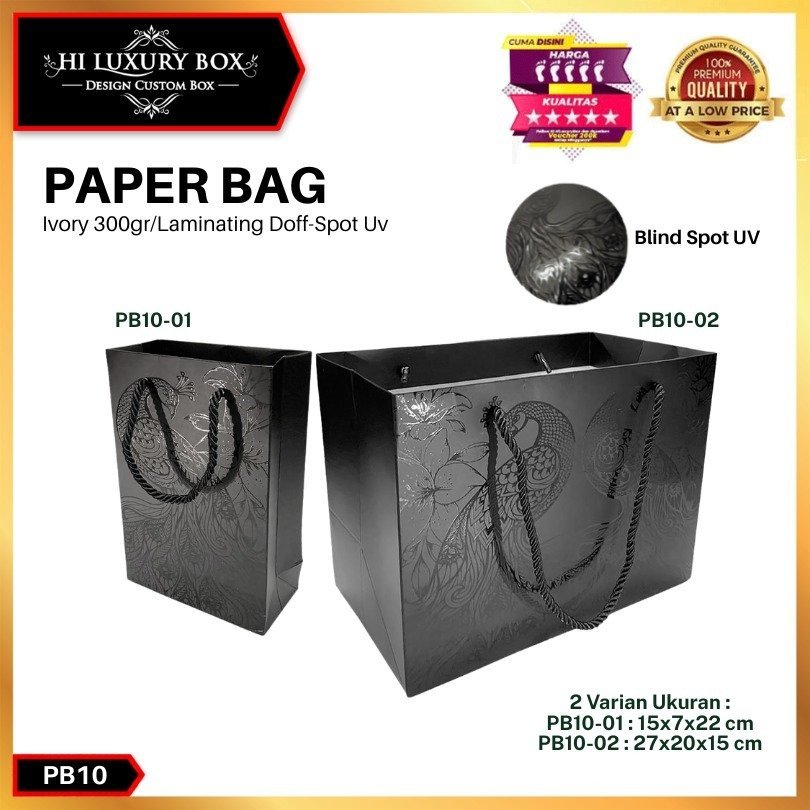 Paper Bag Hadiah Jumbo - Premium Gift Bag - Tas Kado Jinjing - PB10
