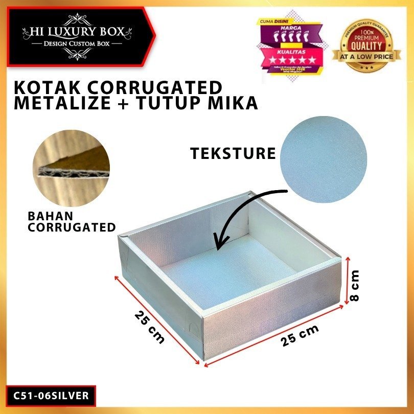 Kotak Kado Hologram tutup mika Souvenir|Dus Hadiah Special Gift|C51 - Image 7