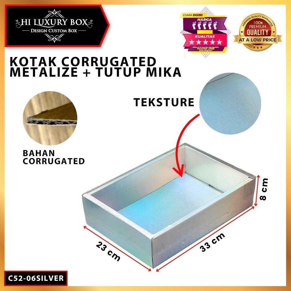 Kotak Kado Hologram tutup mika Souvenir|Dus Hadiah Special Gift|C52 - Image 7