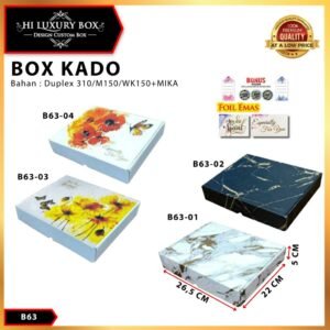Kotak Kue|Kado|Hampers|Cake|Serbaguna|Dus|Box|Packaging|B63