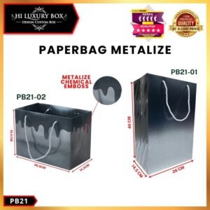 Paper Bag Hadiah Jumbo Premium Gift Bag Tas Kado Jinjing Metalize PB21 40CM x 26CM x 14.5CM