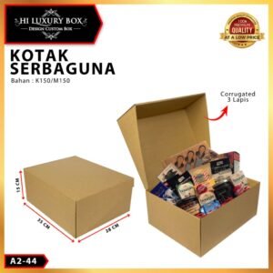 kotak Kado - kotak serbaguna - Hampers - Box Packaging - A2-44