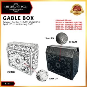 Gable Box-Box Hampers-Box Serbaguna-Gift Box - B101