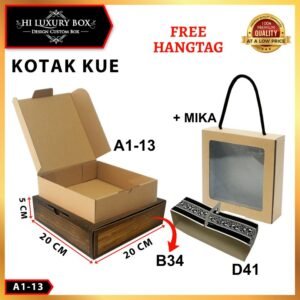 KOTAK KUE|CAKE|KADO|HAMPERS|MURAH|SERBAGUNA|DUS|BOX|PACKAGING| hampers - A1-13