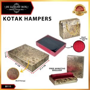 Kotak Kado Hologram Souvenir|Dus Hadiah Special Gift|B111