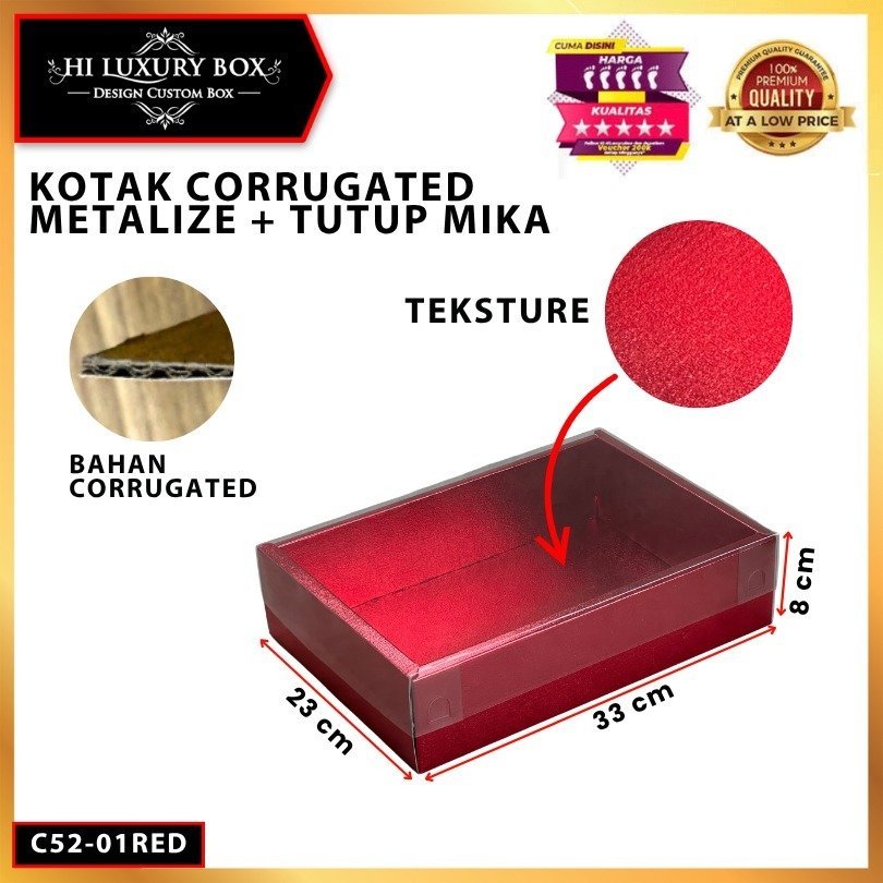 Kotak Kado Hologram tutup mika Souvenir|Dus Hadiah Special Gift|C52 - Image 2