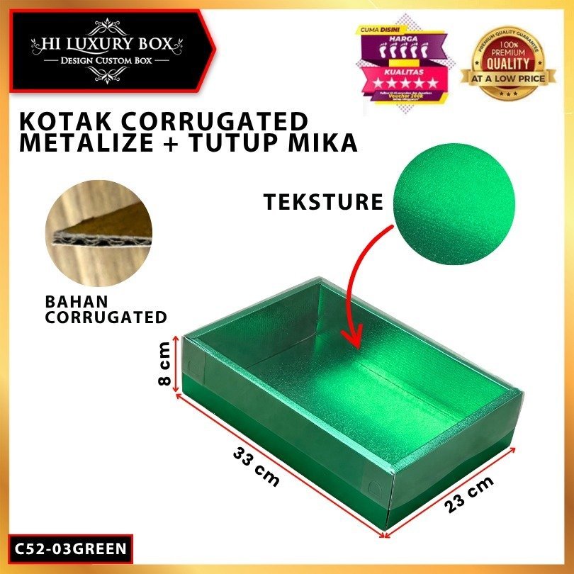 Kotak Kado Hologram tutup mika Souvenir|Dus Hadiah Special Gift|C52 - Image 4