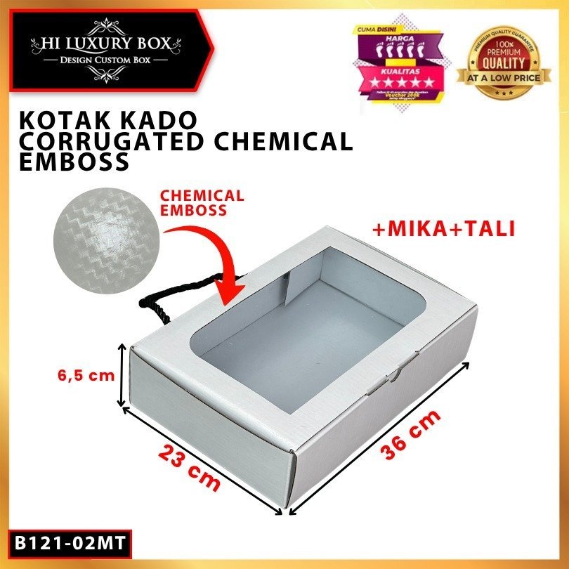 Kotak Kado / Gift Box / Box Hampers Souvenir Aesthetic / Dus Hijab Mukena / B121 - Image 9