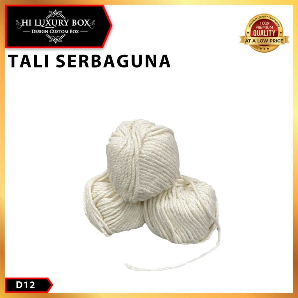 Tali String Emas | Tali Emas Karet Premium Import | Murah 5 m