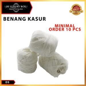 Benang Kasur | Benang Rami | Tali Rami | Tali Kado | Ikat Hangtag Murah | 51 m |D5