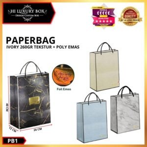 Paper Bag|Polos|Souvenir|Murah|Kantong Kertas|Goodie Bag|Premium|PB1