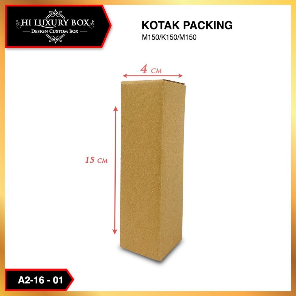 Dus Packaging - Tempat Packing Botol - Box Corrugated - A2-16 - Image 2