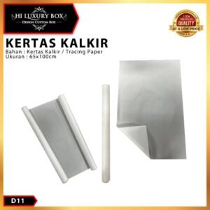Kertas Burger | Kertas Panggang | Grease Food Paper | Murah 40 gsm 75x100|D11-01