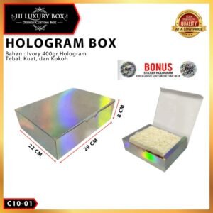 Kotak kue|Kotak Makanan|Kotak Murah|Dus packaging|Kotak Hologram C10