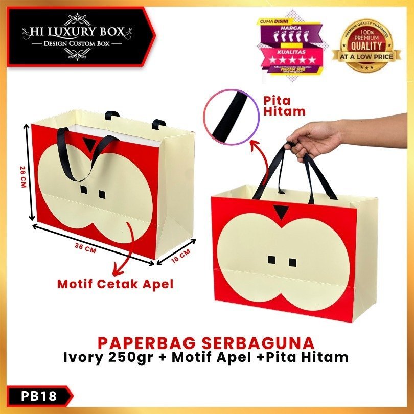 Paperbag/Premium/Gift Bag /Kado/ PB18