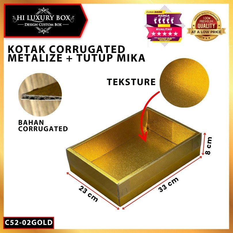 Kotak Kado Hologram tutup mika Souvenir|Dus Hadiah Special Gift|C52 - Image 3
