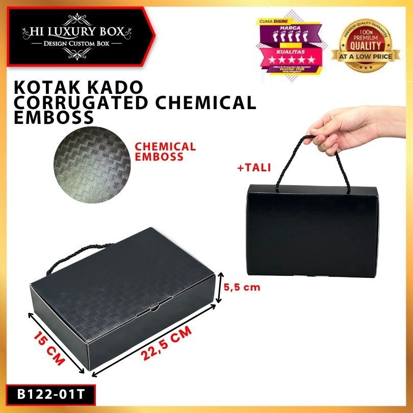 Kotak Kado / Box Hampers Hijab Gift / Dus Premium Hampers /22.5X15X5.5/ B122 - Image 3