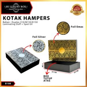 Box Hampers - Kotak Kado - Gift box Premium - Dus Packaging - B108