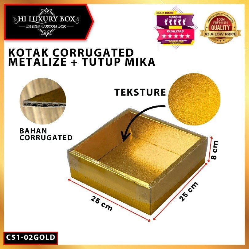 Kotak Kado Hologram tutup mika Souvenir|Dus Hadiah Special Gift|C51 - Image 3