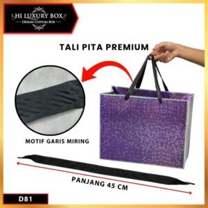 Tali Pita Grosgrain  2.5 cm Panjang 45 Meter D81 | Pita Grosgrain Kado | Pitakado | Tali Paperbag