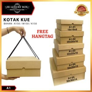 KOTAK KUE|CAKE|KADO|HAMPERS|MURAH|SERBAGUNA|DUS|BOX|PACKAGING|A1-26