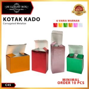 Kotak Souvenir -Box Hologram - Kotak Kado - Bros- C45