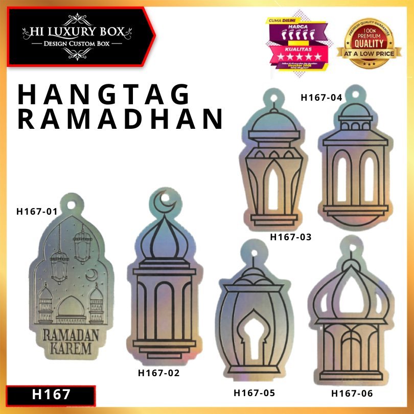 Hangtag | Hangtag Murah | Hangtag Lebaran | Hangtag Idul Fitri | H167