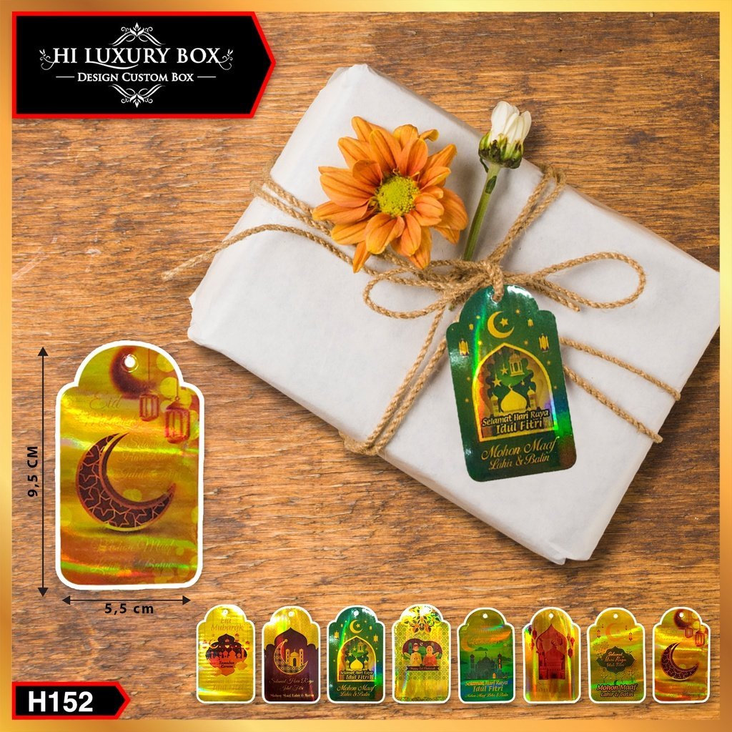Hangtag|Hangtag Murah|Hangtag Lebaran|Hangtag Idul Fitri|H152 - Image 2