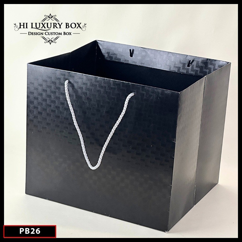 Paper Bag Hadiah Jumbo/ Premium Gift Bag/ Tas Kado Jinjing/ Chemical Embos/ 35x30x30/ PB26 - Image 4