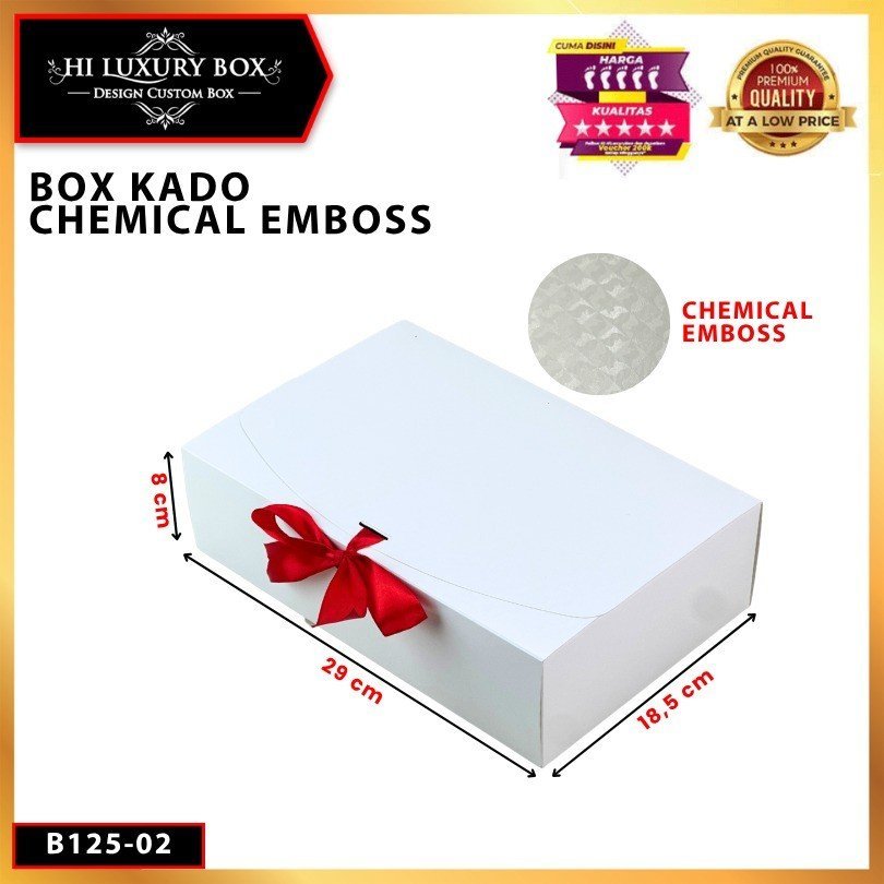 Kotak Kado/ Gift Hadiah/ Hampers Bridesmaid/ 29x18,5x8cm/ B125 - Image 3