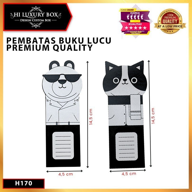 Hangtag Murah|Label Sekat buku|Aksesoris aesthetic | H170 - Image 2