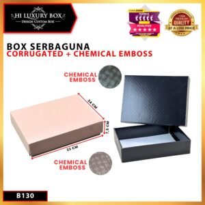 Box Hampers Premium | 33x24x7.5 cm | Gift Box Serbaguna | B130