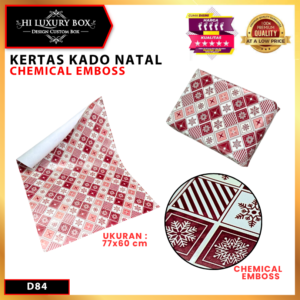 Kertas Kado Aesthetic|Pembungkus Hadiah|Premium|77x60cm|D84