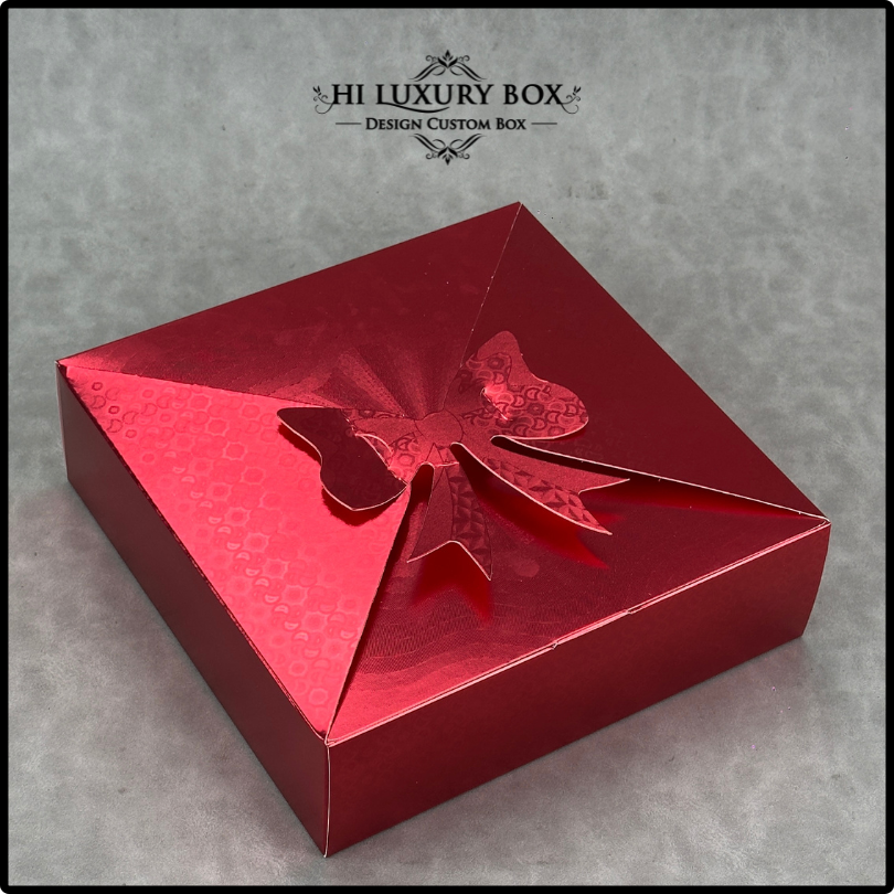 Box Natal / Kotak Kue Merry Christmas / Gift Box Natal Ekslusif / 22x22x6,5cm / C65 - Image 6