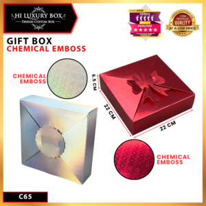 Box Natal / Kotak Kue Merry Christmas / Gift Box Natal Ekslusif / 22x22x6,5cm / C65