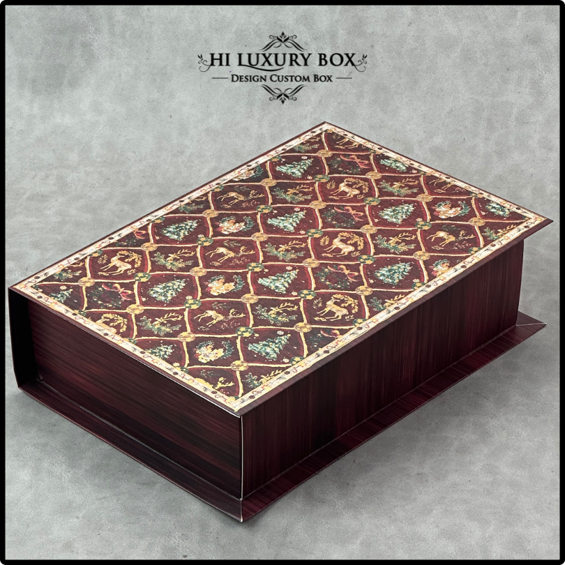 Box Natal Premium / Kotak Buku Natal / Hampers Christmas / Kotak Kue / 26x19x7,5cm / c67 - Image 3