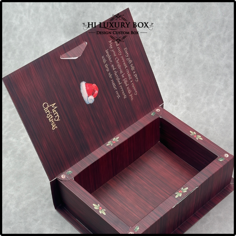Box Natal Premium / Kotak Buku Natal / Hampers Christmas / Kotak Kue / 26x19x7,5cm / c67 - Image 4