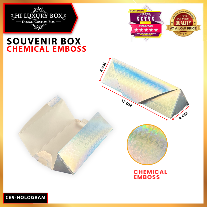 Souvenir Box - Kotak Sampel Parfume - Box Lipstik - Premium - Uk. 12x4x4cm - C69 - Image 4
