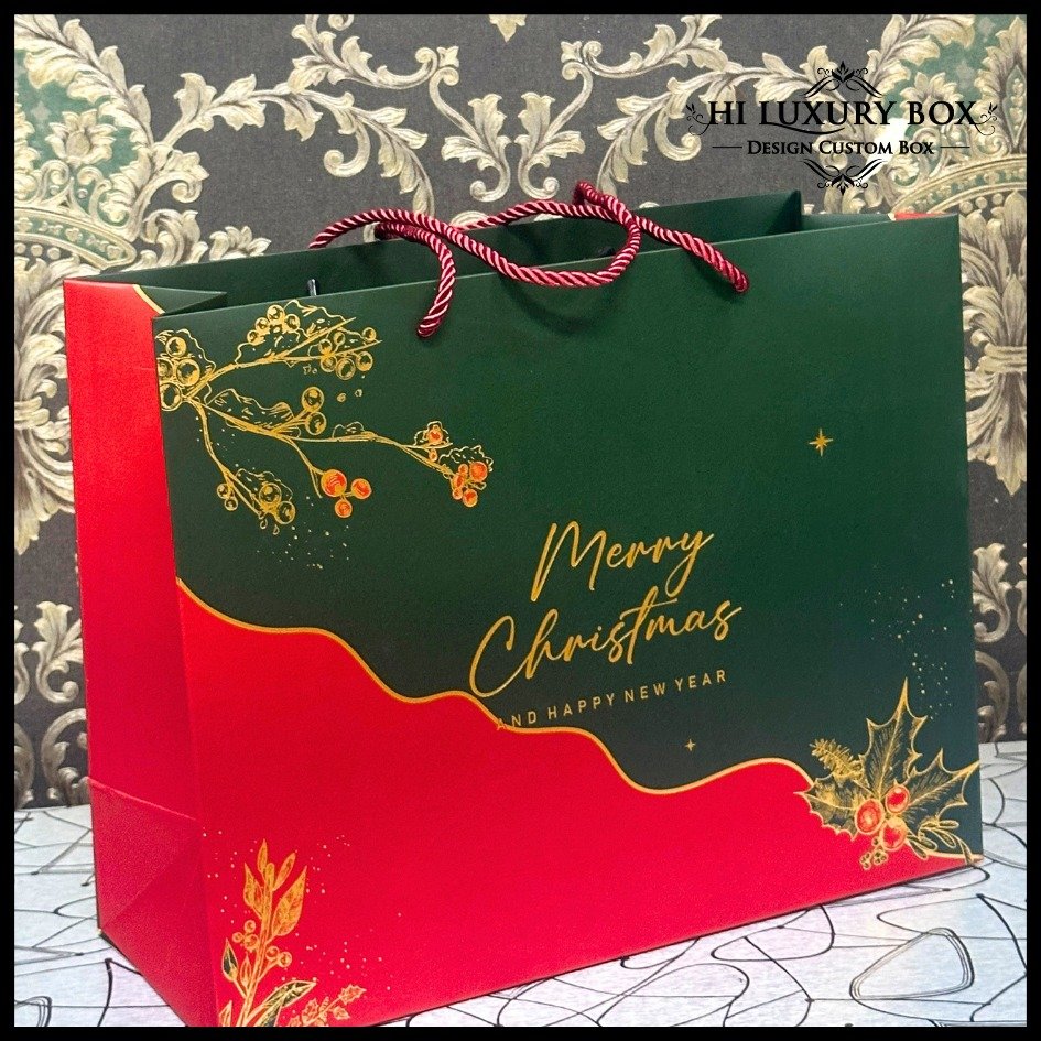 Paper Bag Natal / Crishtmas Edition / Premium / Tas Kado / 37,5x15x30cm / PB28 - Image 5