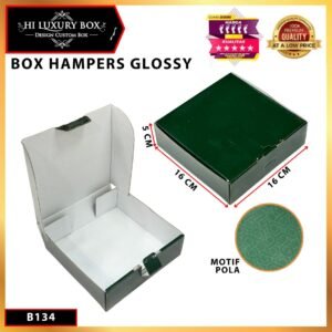 Box Hampers/Kotak Kado/Box Souvenir Motif/Kotak Serbaguna/16x16x5/B134